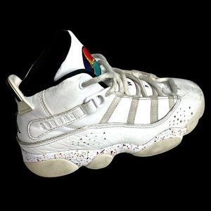 Nike Air Jordan Six Rings Confetti 323432-100 Boy's Athletic Shoes Size 13C